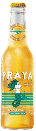 Cerveja Praya Lager Sem Gluten Long Neck 355ml